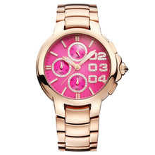 Load image into Gallery viewer, PB Watches for Women Complex Crystal Dial Stainless Steel Women Watches Waterproof